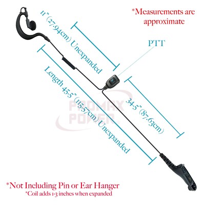 Eeapiece Headset For Motorola MTP850 MOTOTRBO XPR - Foto 4