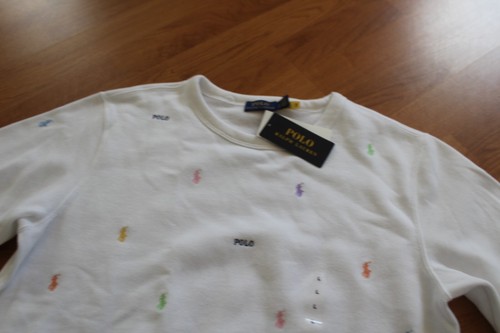 NWT WOMENS RALPH LAUREN POLO SZ M-L SWEATSHIRT, SHORTS EMBROIDERED - Picture 3 of 8