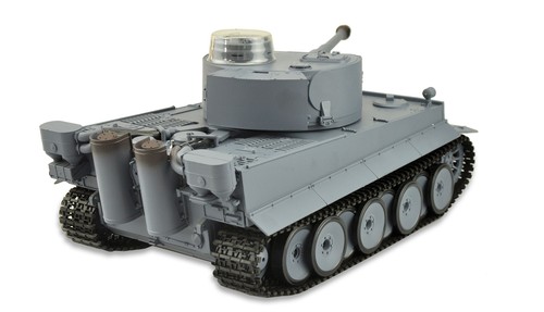 RC Panzer Tiger 2.4 Rauch , Sound, Schuss Funktion, Holzkiste, Control Edition
