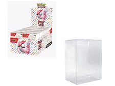 10 SCRATCH/UV RESISTANT 0.50mm Box Protector For Pokemon 151 Booster Bundle Case