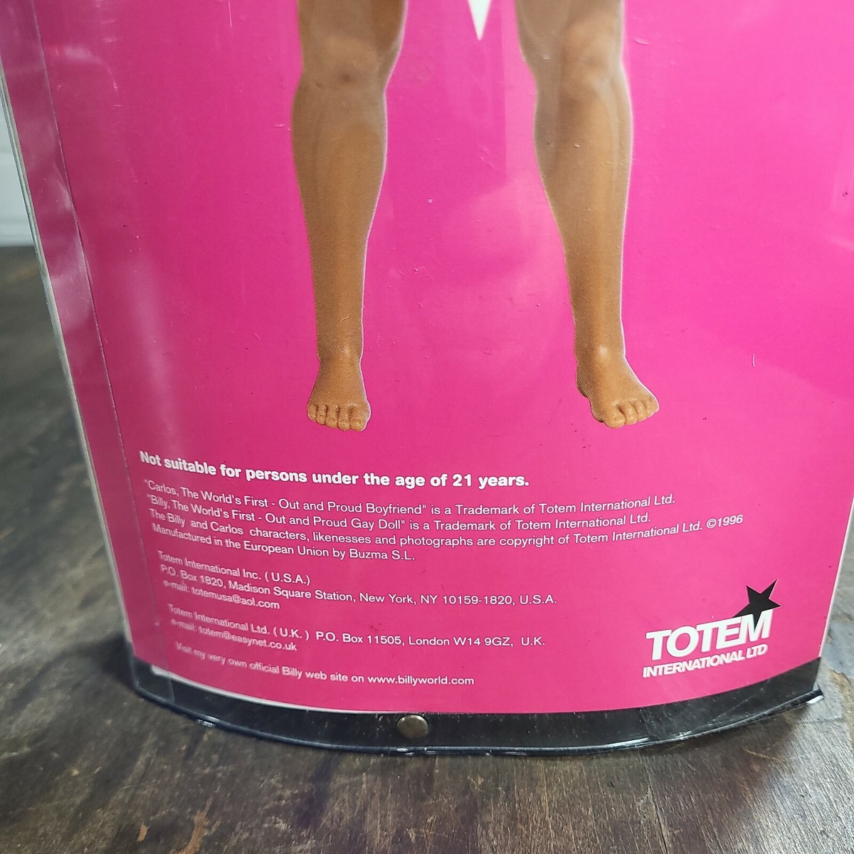 Vintage Billy Authentic Carlos Gay Doll Totem New in Packaging | eBay