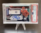 2016 Topps Strata - Mike Trout Authentic Auto Relics #CAAR-MT Green /75 PSA 9