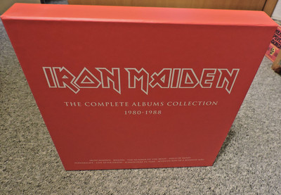 Iron Maiden - The Complete Albums Collection 1980-1988 (Boxset With All 8 Albums