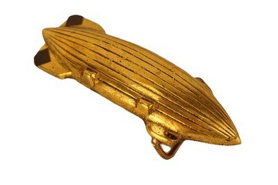 Scott Nelles Belt Buckle German Hindenburg Zeppelin Dirigible