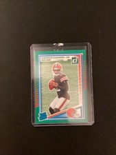 Shedeur Sanders Donruss Green!
