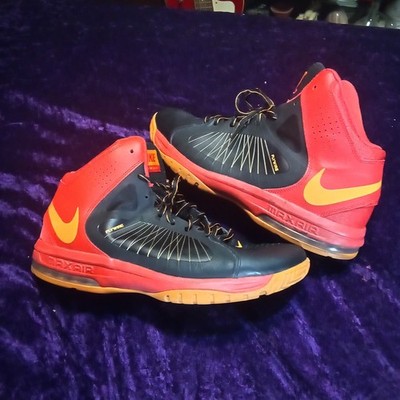 Nike Air Max Actualizer II Shoes Mens 11 Black Red Basketball