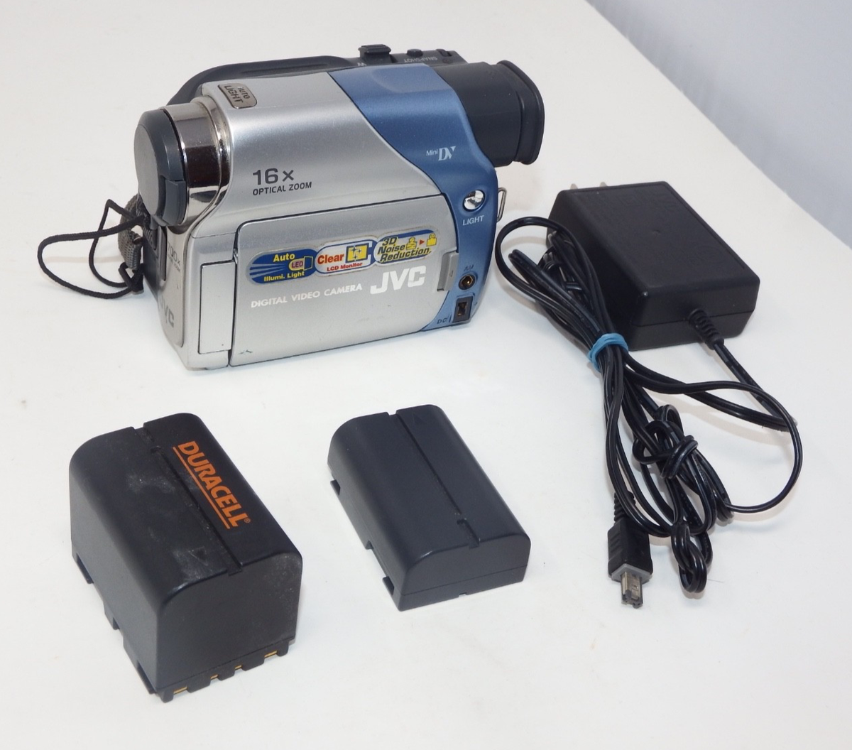 JVC GR-D33U MiniDV Camcorder LCD Digital Video Camera - Broken