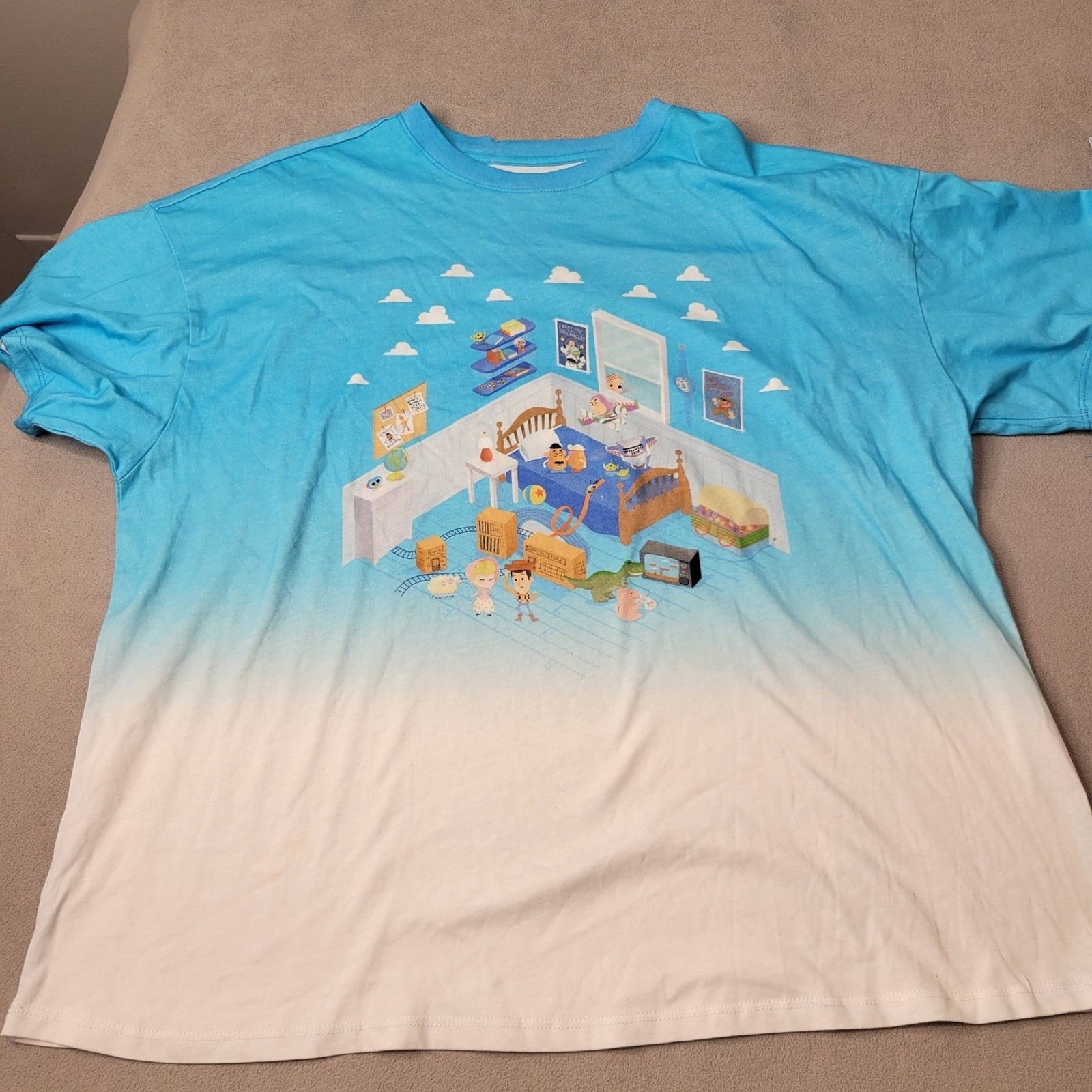 Her Universe Disney Pixar Toy Story Andy’s Room Tinte Dividido Boxlunch Talla M