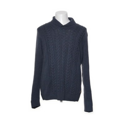 Blend, Strickpullover, Größe: XL, Blau, Acryl/Wolle, Zopfstrick, Herren #58w