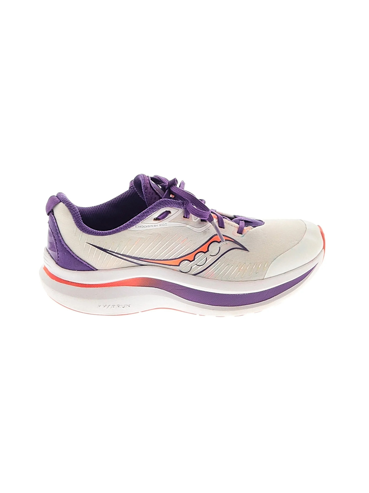 Saucony Girls Purple Sneakers 3.5