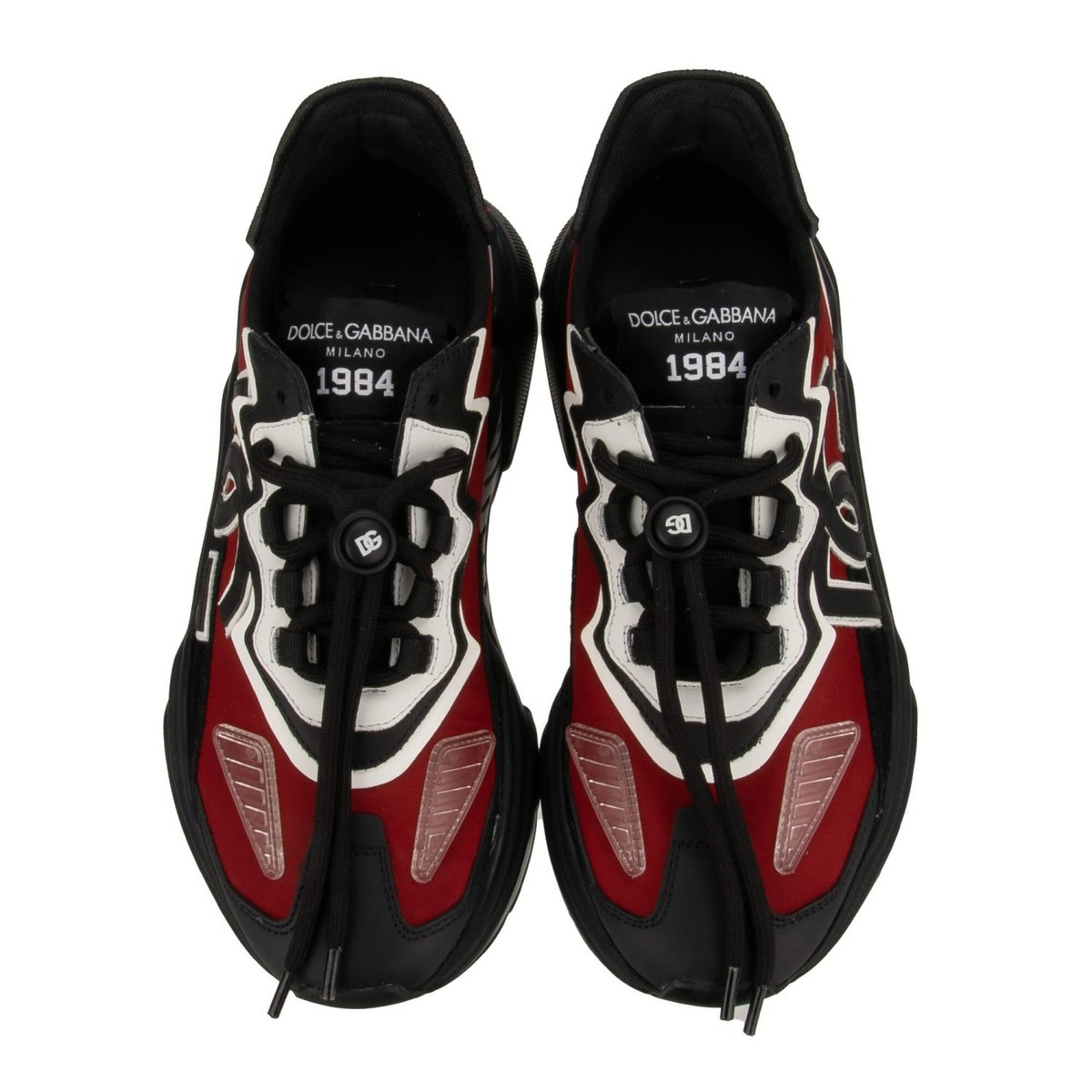 Dolce & Gabbana Daymaster Lace-Up white red sneakers sz.41 (8) Just Randi Randi ? | Dolce & Gabbana Daymaster Multicolor  main image 2