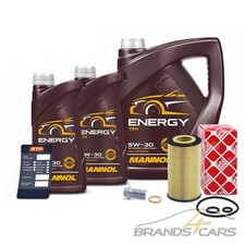 FEBI ÖLFILTER + 7l 5W-30 ÖL FÜR MERCEDES W176 W246 W204 W205 C117 C218 W212 GLC