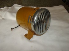 Vtg Air Raid Police Fire Rescue Horn/Siren Working & Loud 115V Yugoslavia Made