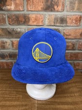 New Era Golden State Warriors Embroidered Logo Blue Corduroy 59Fifty 7 1/8 Hat