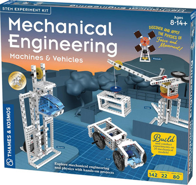 Mechanical Engineering: Machines & Vehicles STEM Experiment Kit | Build 20 Mecha