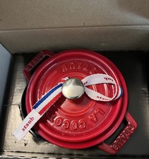 STAUB Cast Iron Mini Cocotte Round Cherry Red...
