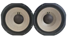 PAIR JBL 1400 PRO 14" LF Speakers Woofers (71850-01) MATCHED 4.1 DCRs CLEAN!