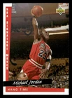 Michael Jordan 1993-94 Upper Deck Hang Time Card #237 Chicago Bulls