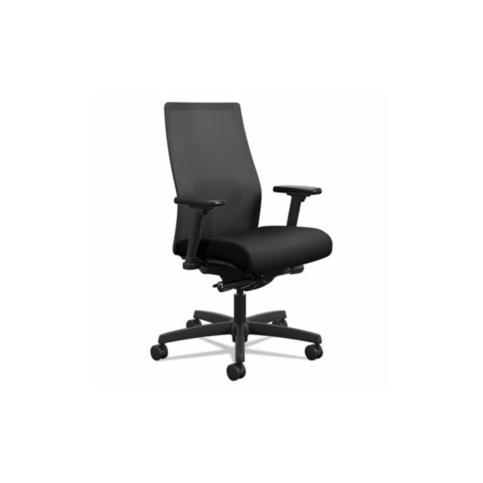 HON Ignition 2.0 Ergonomic Office Chair, Adjustable Tilt, Swivel Wheels, Mesh