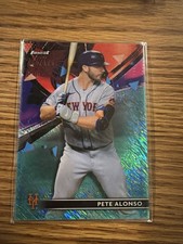 2021 Topps Finest - Pete Alonso #29 Aqua Shimmer Refractor /175