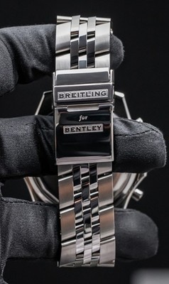 BREITLING BENTLEY ブライトリング ベントレー ベルトのみ Breitling Bentley Motors T Speed 49mm Complete Silver Dial
