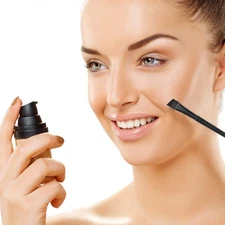 12 Pcs For Fine Lines Eyeliner Smudging Angled Brush Concealer Makeup Tool