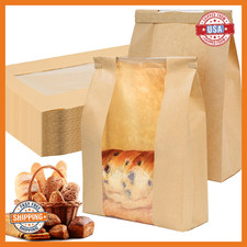 Nplux Lot de 150 sacs à pain au levain pour pain maison attache en étain serrure à onglet boulangerie