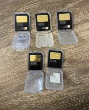 Lot Of 5 Five PNY Smart Media Memory Cards 64MB
