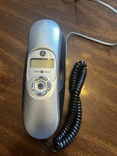 GE Slimline Corded Landline Phone w Caller ID Display 29267GE3 Phone
