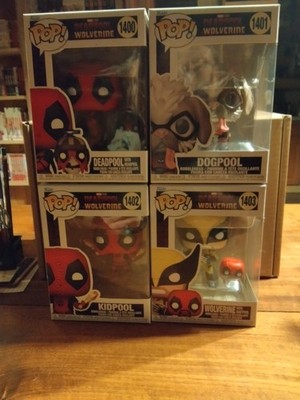 Funko Pop Deadpool/Wolverine #1400-#1403