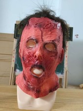 Scary Bloody Mask Latex Halloween Walking Dead Mask Horror Zombie Ghost Headgear