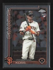 2025 Topps Chrome Update #USC26 Christian Koss San Francisco Giants Rookie