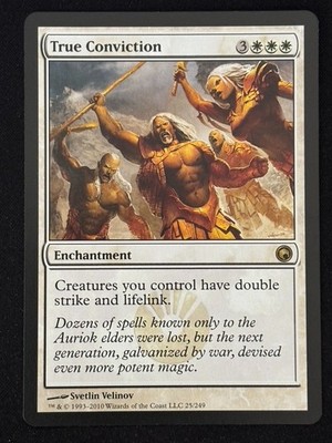 1x MTG True Conviction - Scars of Mirrodin (SOM) #25 - Magic the Gathering