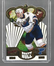 Brett HULL  1998-99 Pacific Gold Crown Die-Cut #30