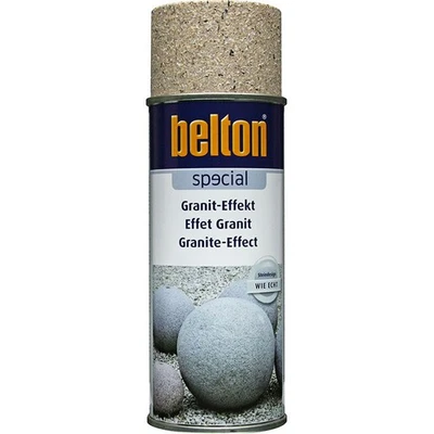 Bombe de peinture effet granit marron travertin Belton 400ml