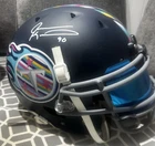 Jevon Kearse Custom “Crucial Catch ”Schutt Signed Titans FS Helmet BAS