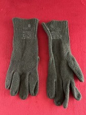 Ww2 Us M1949 OD Wool Glove Inserts type 2 Size 6