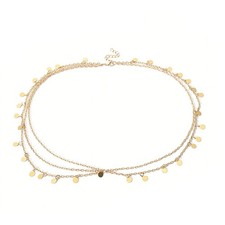 Gold Head Piece Boho Sequin Fashion Headpiece Party Forehead Jewelry expedient