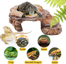 Turtle Basking Climbing Platform Resin Basking Platform for Turtles Aquarium ...