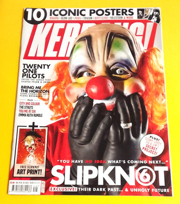 Kerrang! 1751-December 8 2018 Slipknot, Twenty One Pilots, Bring Me The Horizon