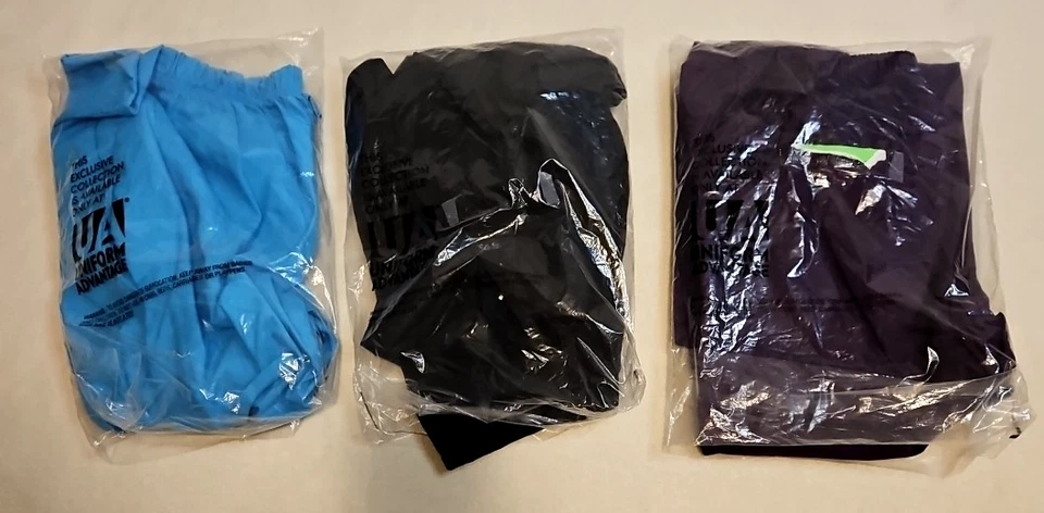 Pantalones Exfoliantes UA Butter Suave/Gris Anatomía Lote De 4 - 3 Nuevos En Paquete Nunca Usados Foto 3 de 4