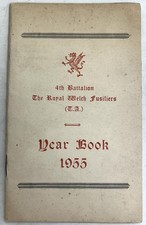 4th Battalion The Royal Welch Fusiliers (T.A.) Year Book 1955