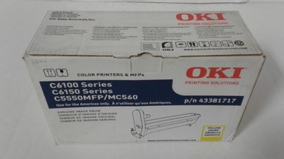 Okidata Image Drum 43381717 Yellow for Oki C6150