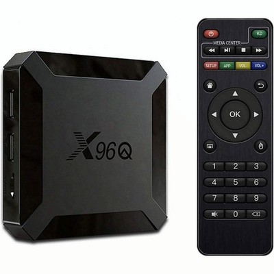 Android 10.0 TV Box X96Q Quad Core HD 4K Media Stream Player Mini PC Dual WiFi