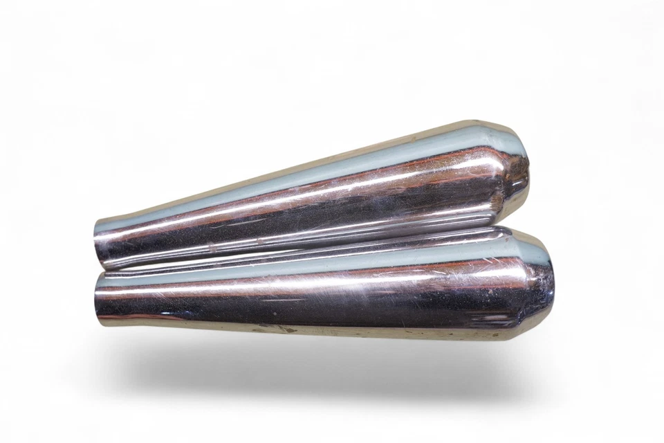 Shorty Cocktail Shaker Chopper Muffler Triumph BSA Honda Yamaha Harley *RVG12 - Image 4 of 4