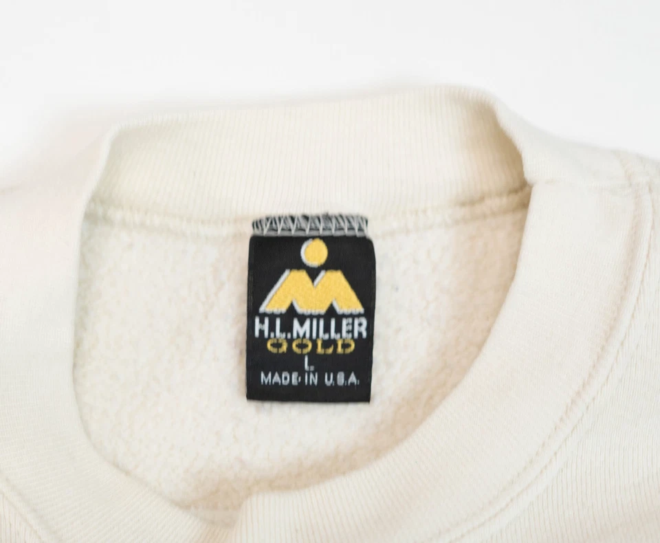 Sudadera De Colección Años 80 Yuengling Cervecería Águila Cuello Redondo Blanca Talla Grande Foto 4 de 4