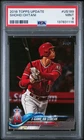 2018 Topps Update Shohei Ohtani RC US189 PSA 9 MINT