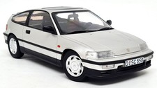 Norev 1/18 - Honda CRX 1.6 1990 Silver Diecast Scale Model Car