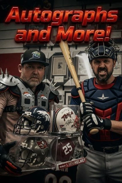 Autographs, Memorabilia, & More! As Seen On Ebay Live!