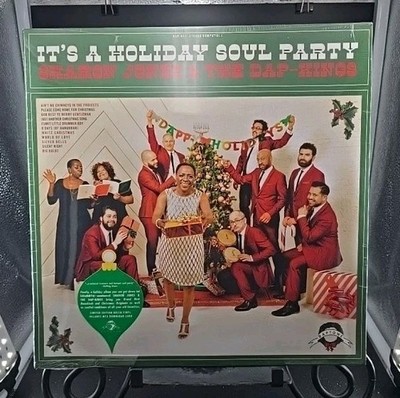 SHARON JONES & THE DAP KINGS It's A Holiday Soul Party LP Ltd Ed Grn Vinyl MINT!